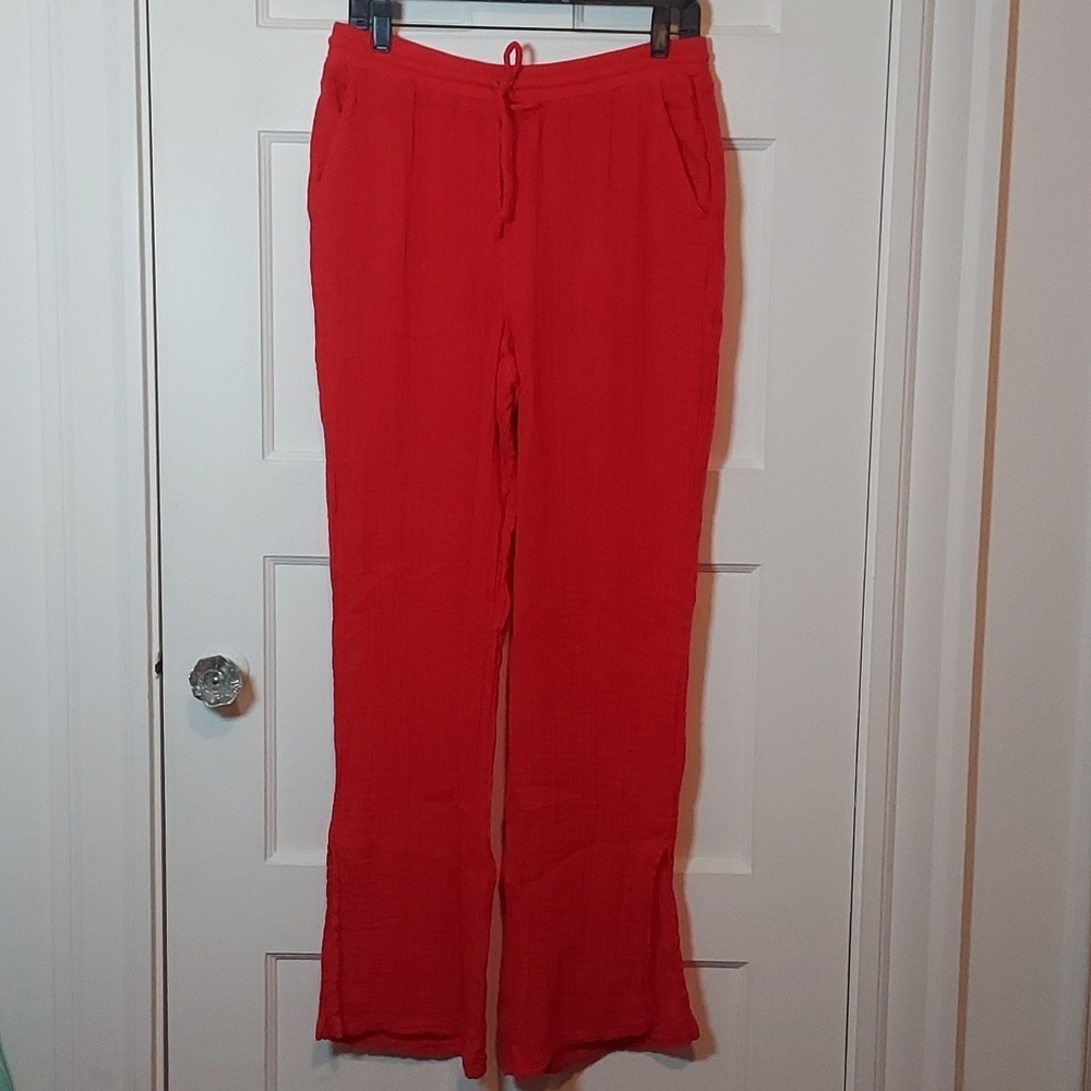 Michael Stars Women's Jovi Pant Red